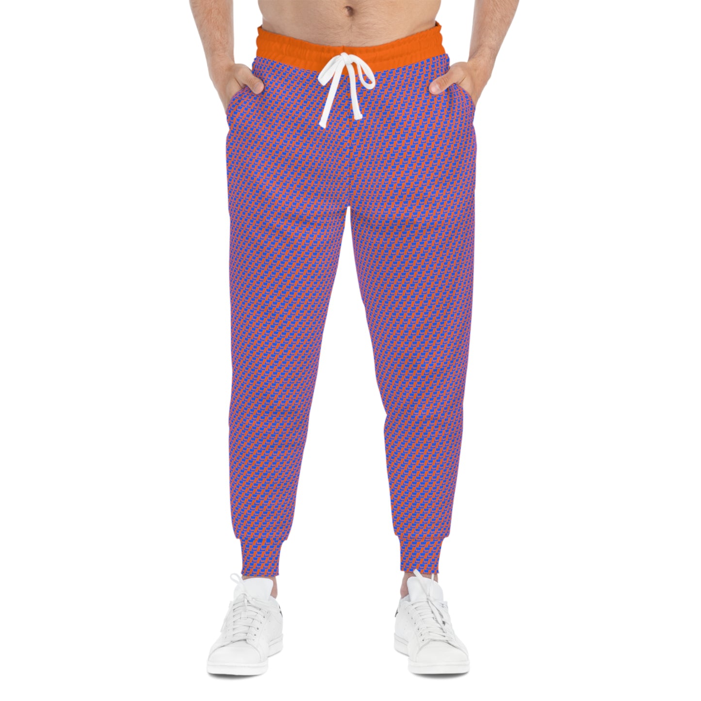 HKY IQ Icon Orange Athletic Joggers