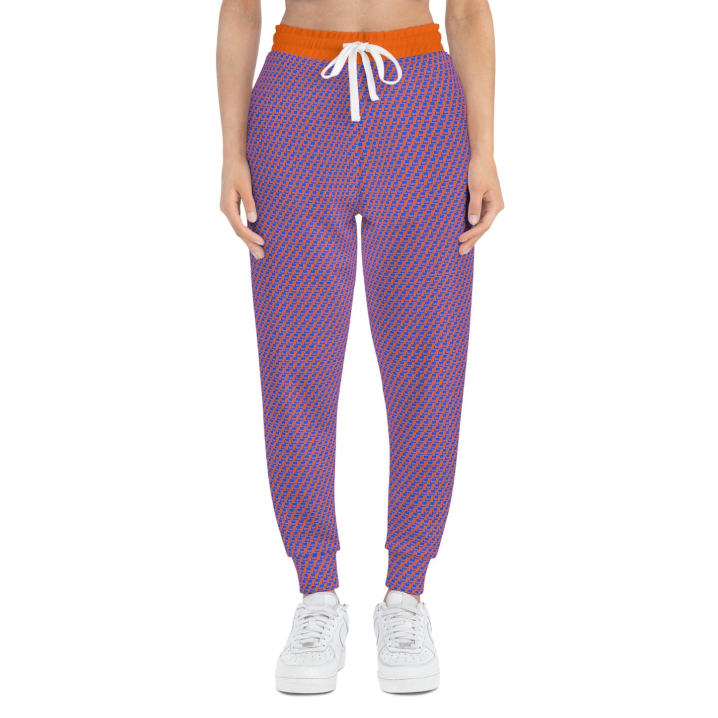 HKY IQ Icon Orange Athletic Joggers