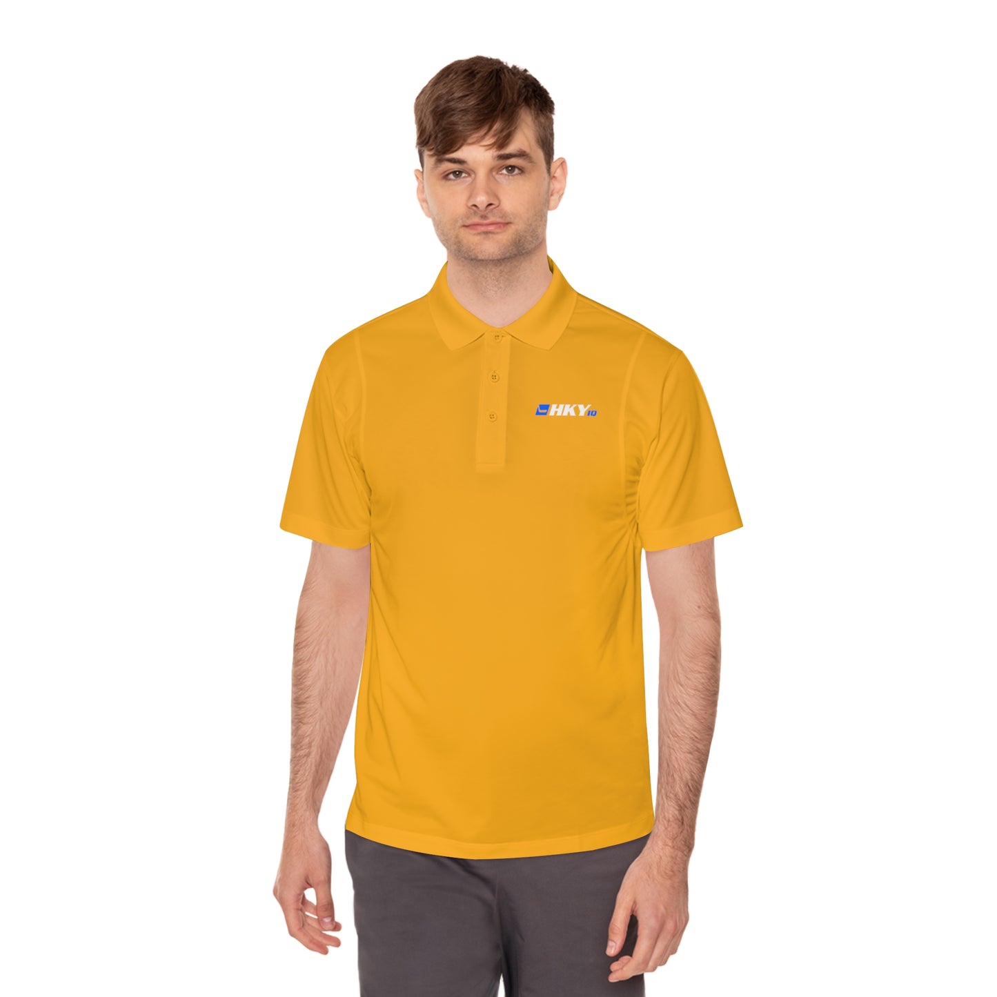 HKY IQ Men's Sport Polo Shirt