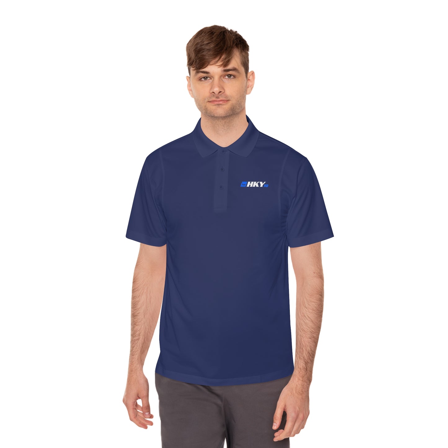 HKY IQ Men's Sport Polo Shirt