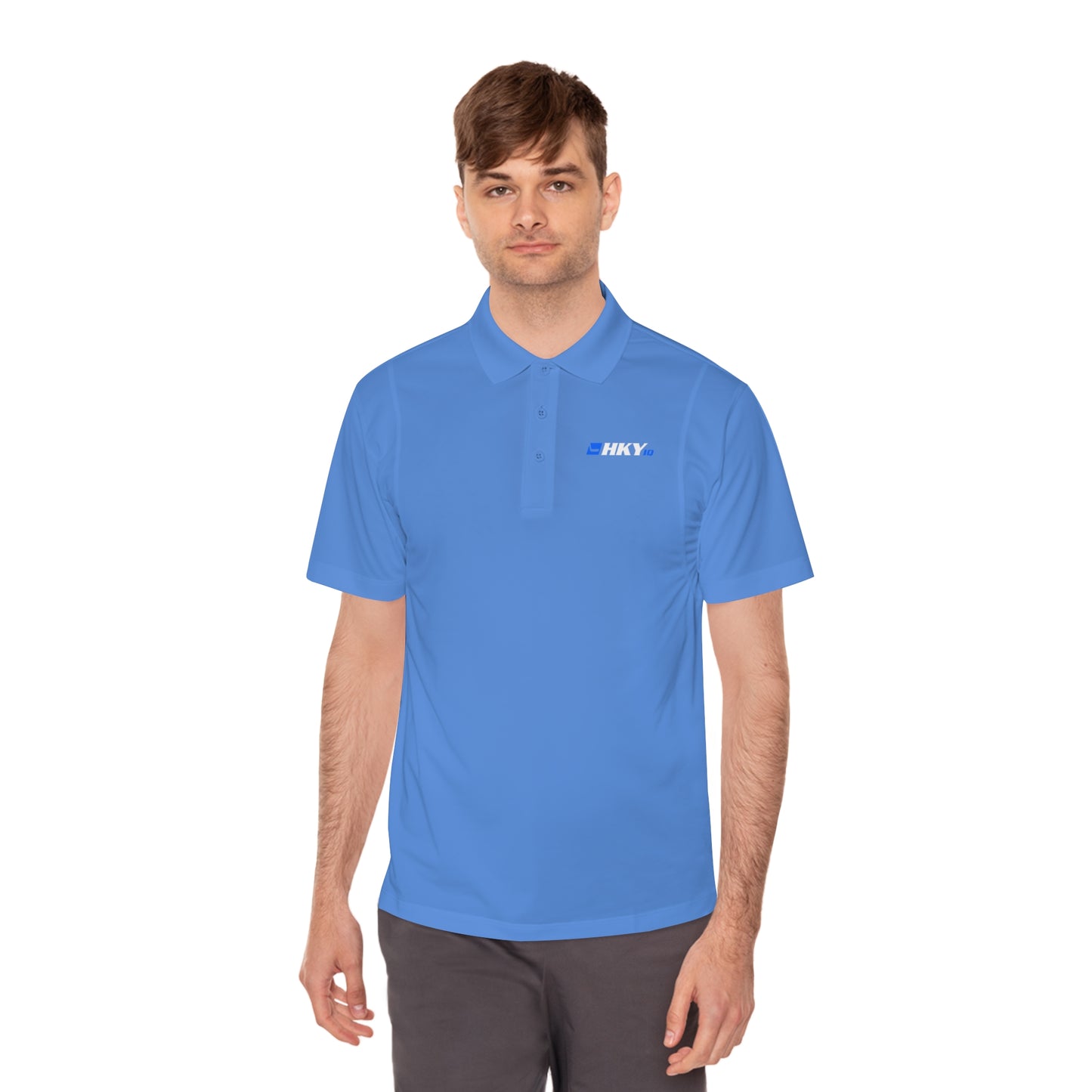 HKY IQ Men's Sport Polo Shirt