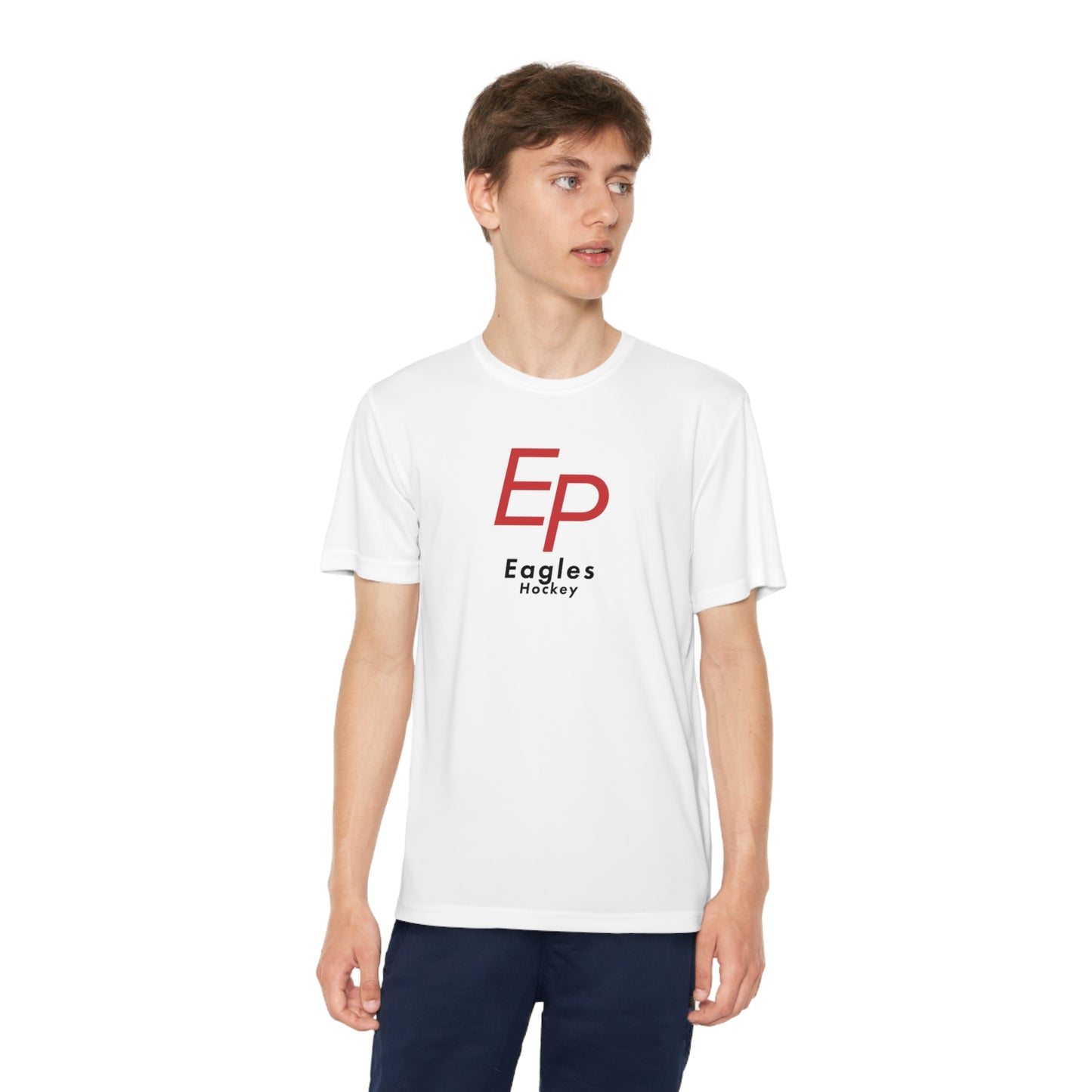 Anpassad EPHA Youth fukttransporterande t-shirt