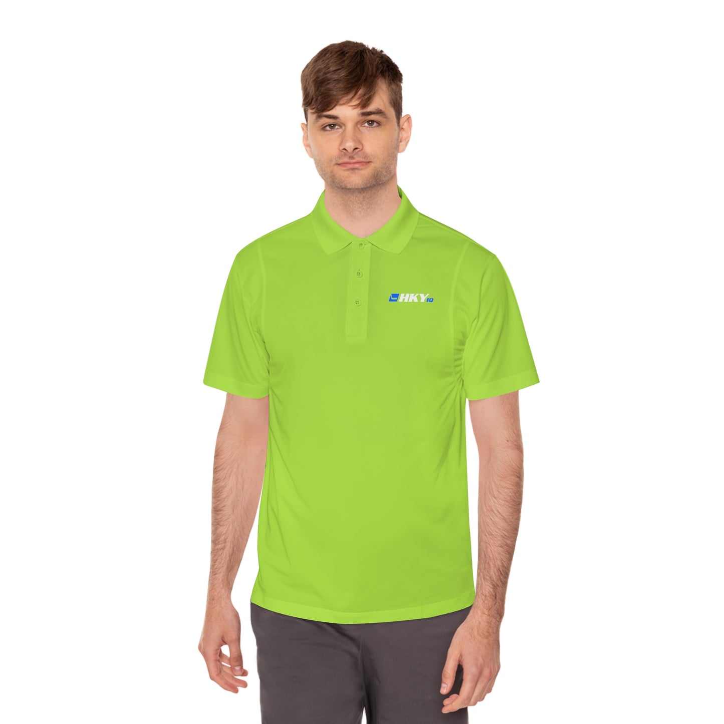 HKY IQ Men's Sport Polo Shirt