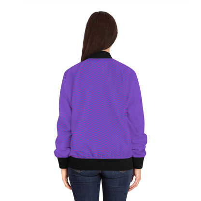 Icon Women's Bomber Jacket (purple)