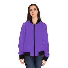 Icon Women's Bomber Jacket (purple)