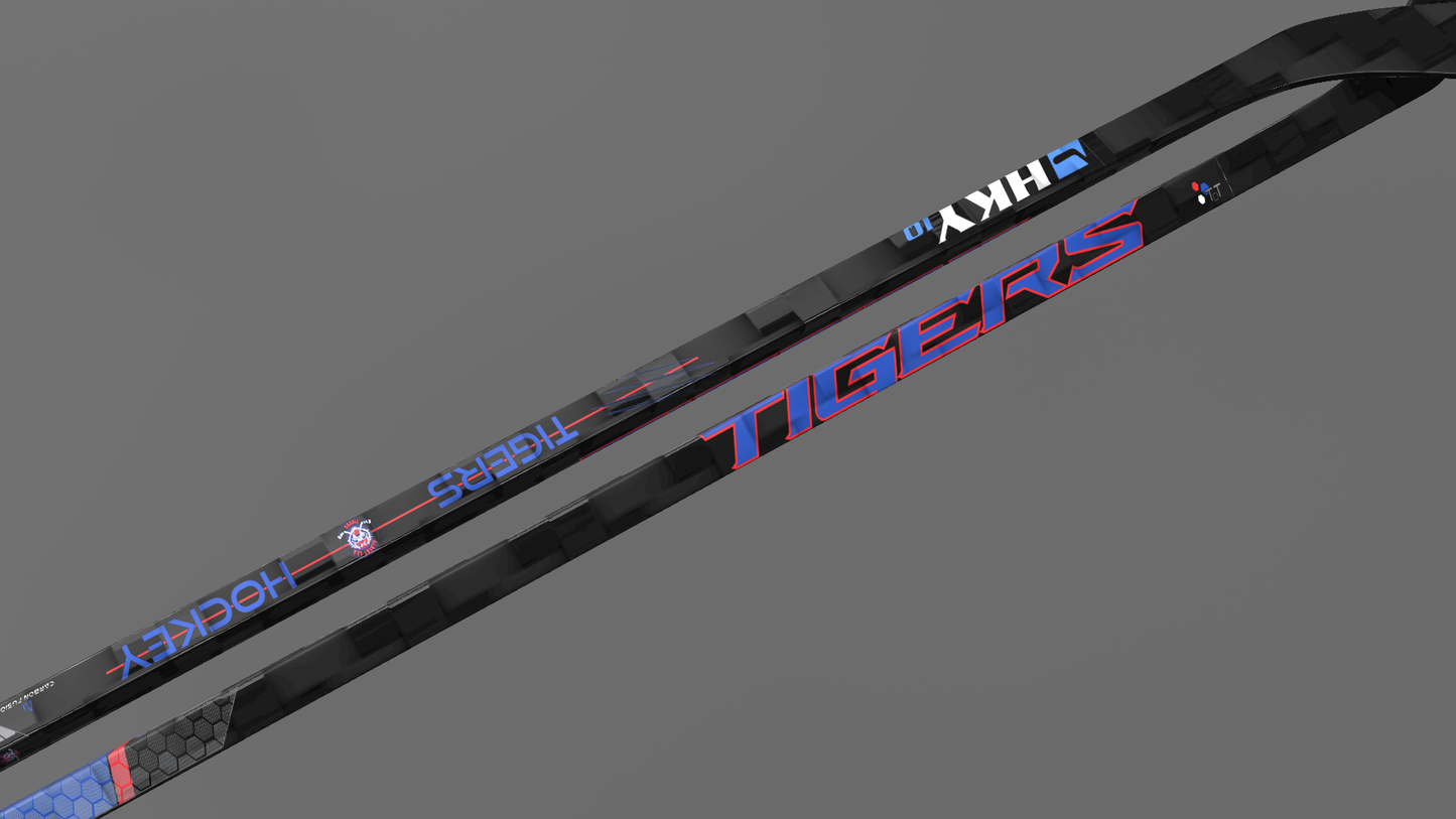 Preorder Junior Custom Albert Lea Tigers Hockey Sticks