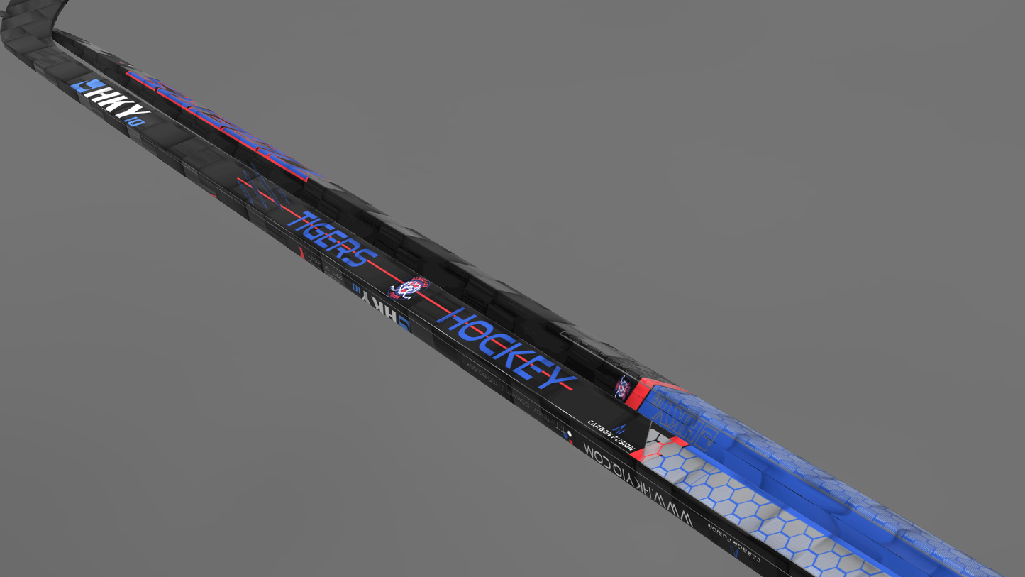 Preorder Intermediate Custom Albert Lea Tigers Hockey Sticks