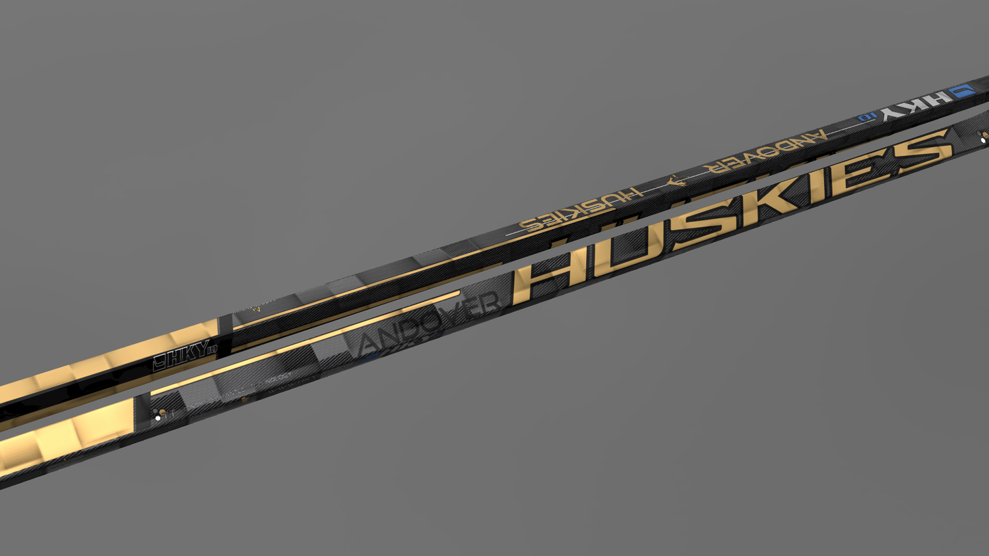 Preorder Junior Custom Andover Huskies Hockey Sticks