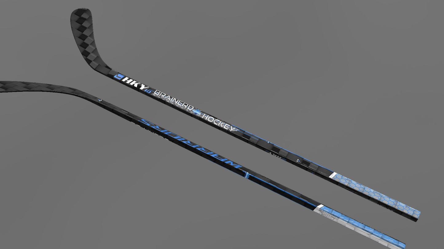 Preorder Youth Custom Brainerd Warriors Hockey Sticks