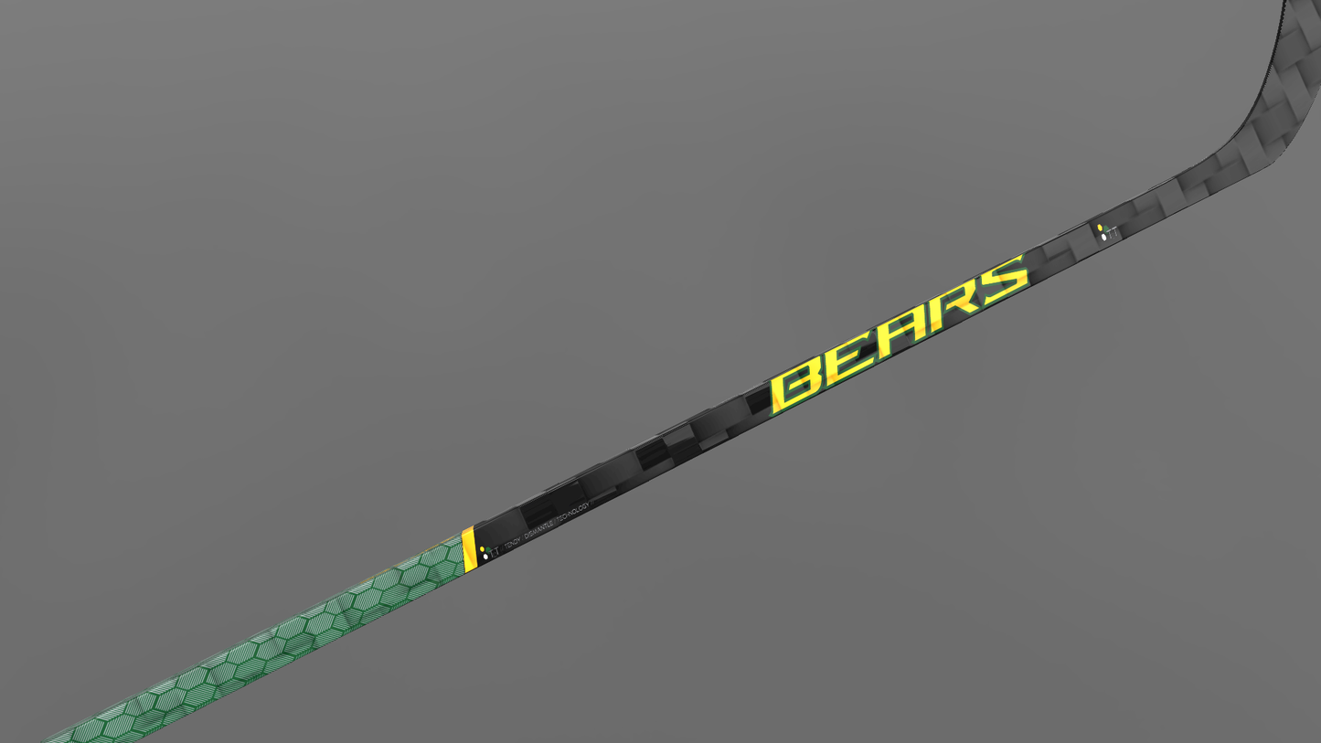 Preorder Youth Custom Baylor Bears Hockey Sticks