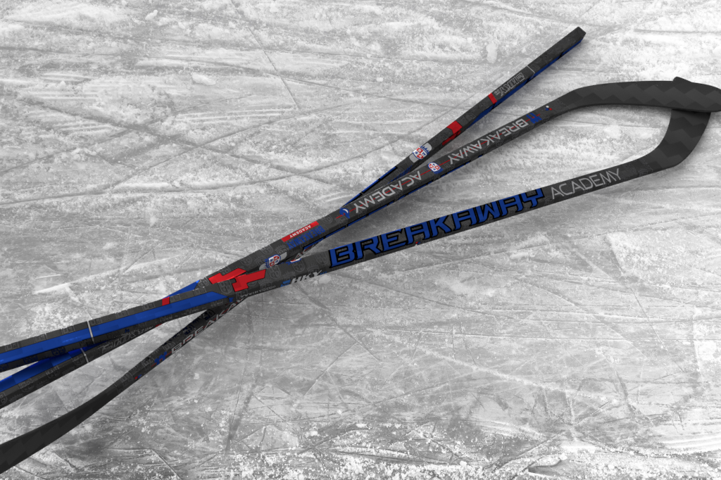 Preorder Intermediate Custom Breakaway Academy Hockey Sticks