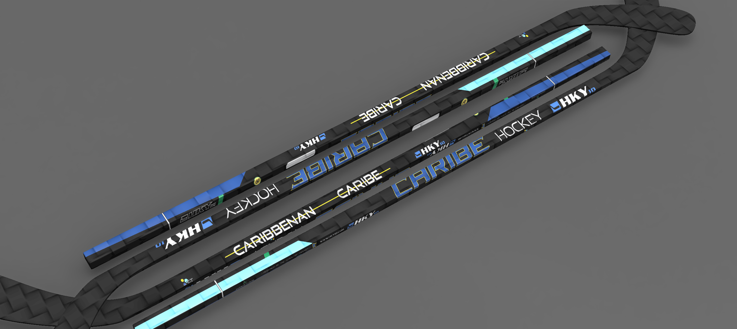 Preorder Intermediate Custom Caribe Hockey Sticks