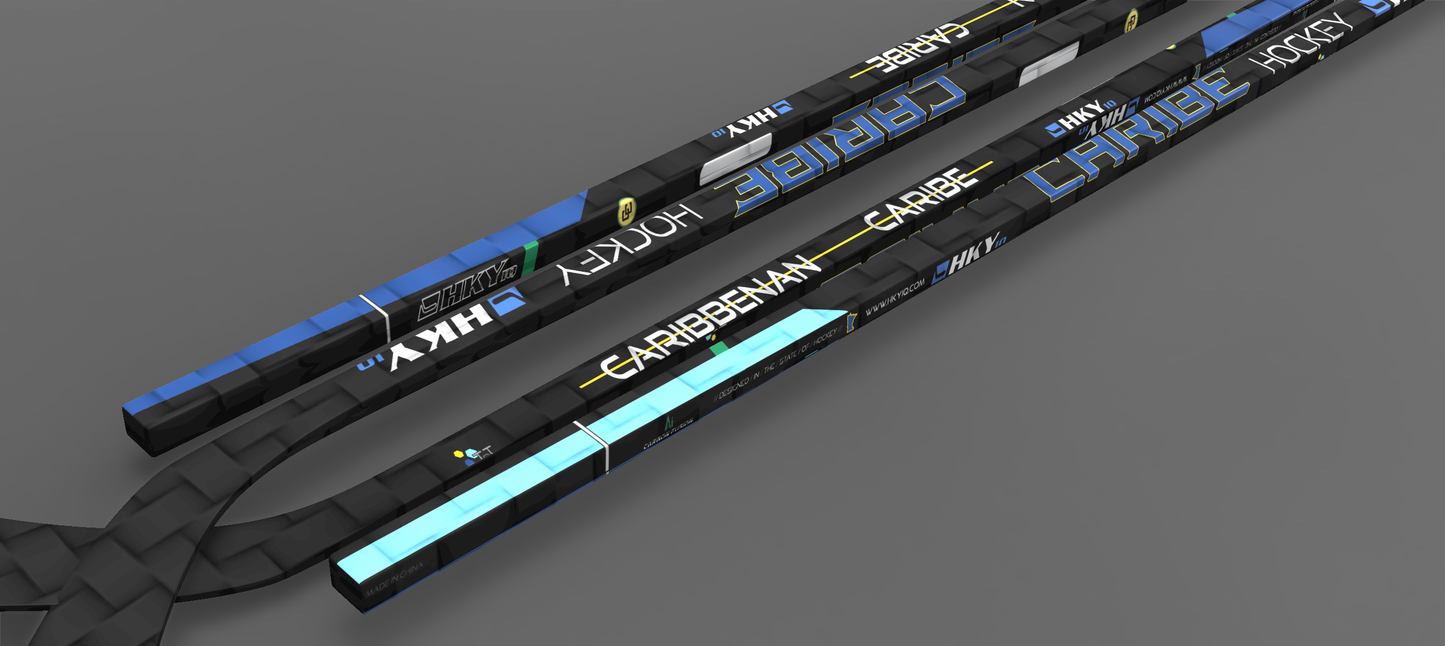 Preorder Intermediate Custom Caribe Hockey Sticks