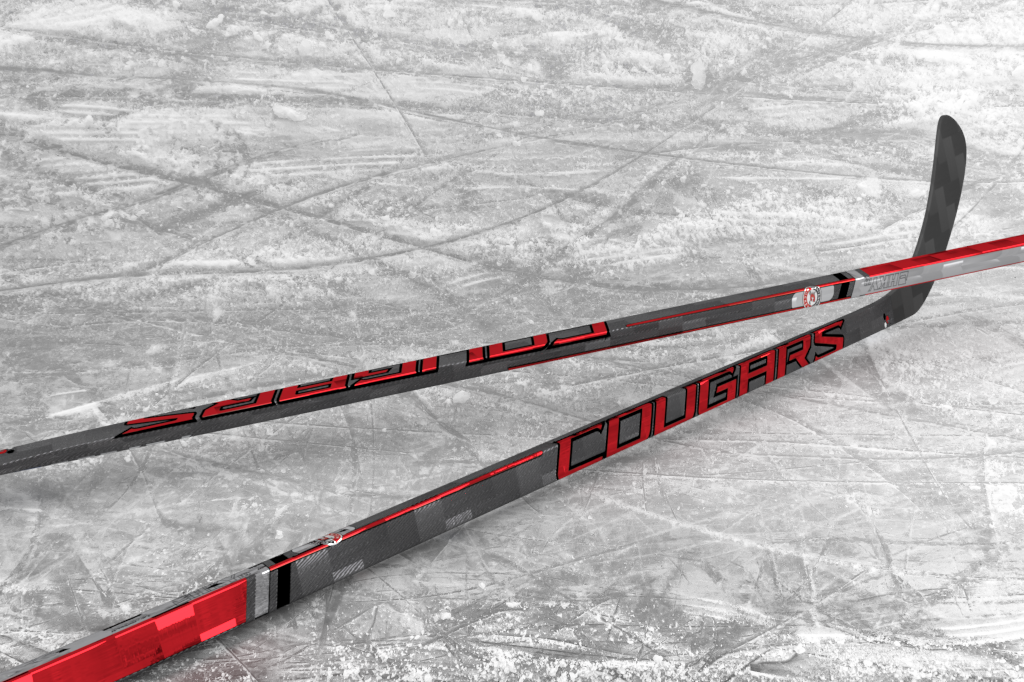 Preorder Junior Custom Centennial Cougars Hockey Sticks