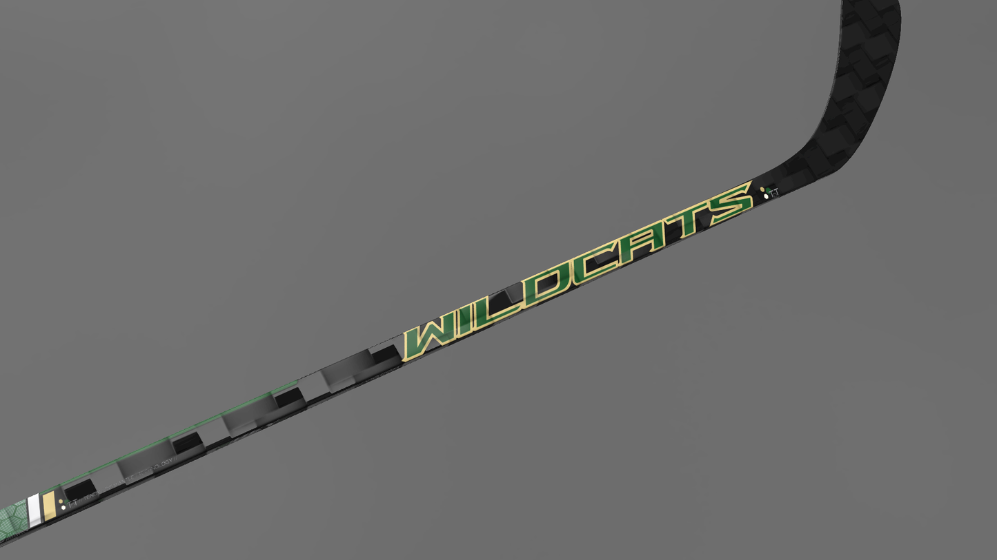 Preorder Youth Custom Chisago Wildcats Hockey Sticks