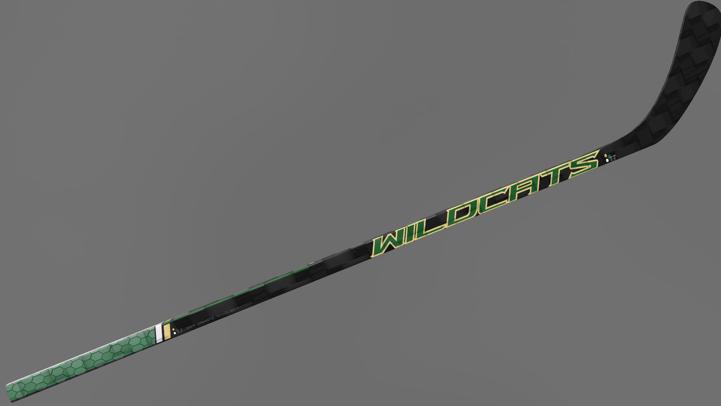 Preorder Youth Custom Chisago Wildcats Hockey Sticks