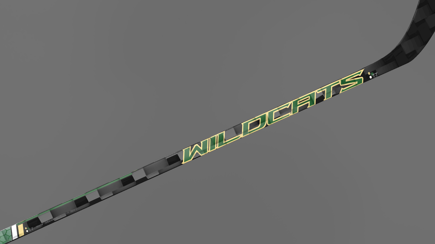 Preorder Youth Custom Chisago Wildcats Hockey Sticks