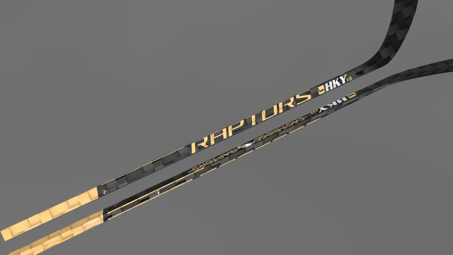 Preorder Junior Custom East Ridge Raptors Hockey Sticks