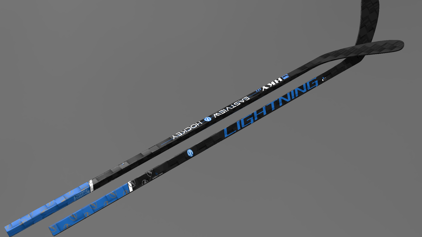 Preorder Youth Custom Eastview Lightning Hockey Sticks