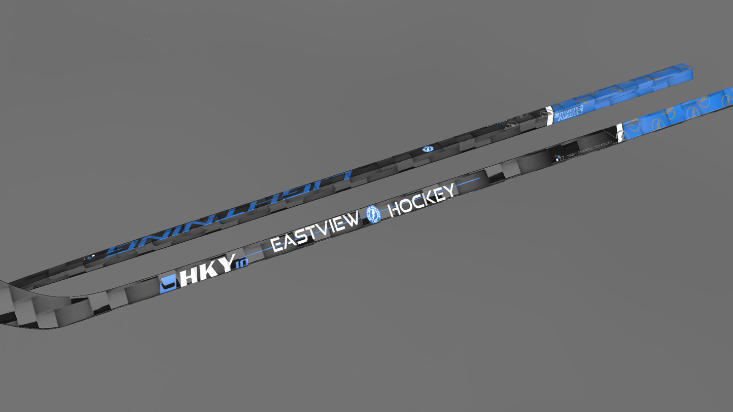 Preorder Youth Custom Eastview Lightning Hockey Sticks