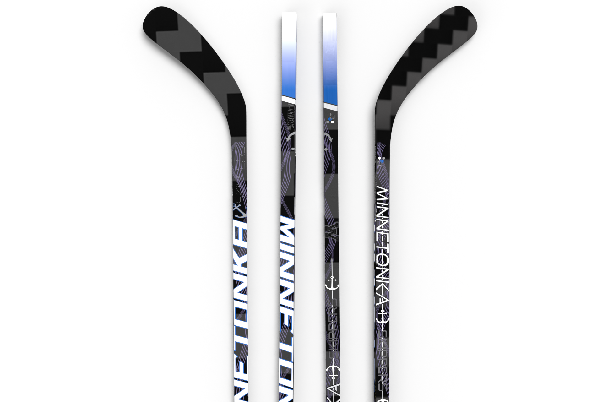 Preorder Intermediate Custom Minnetonka Hockey Sticks