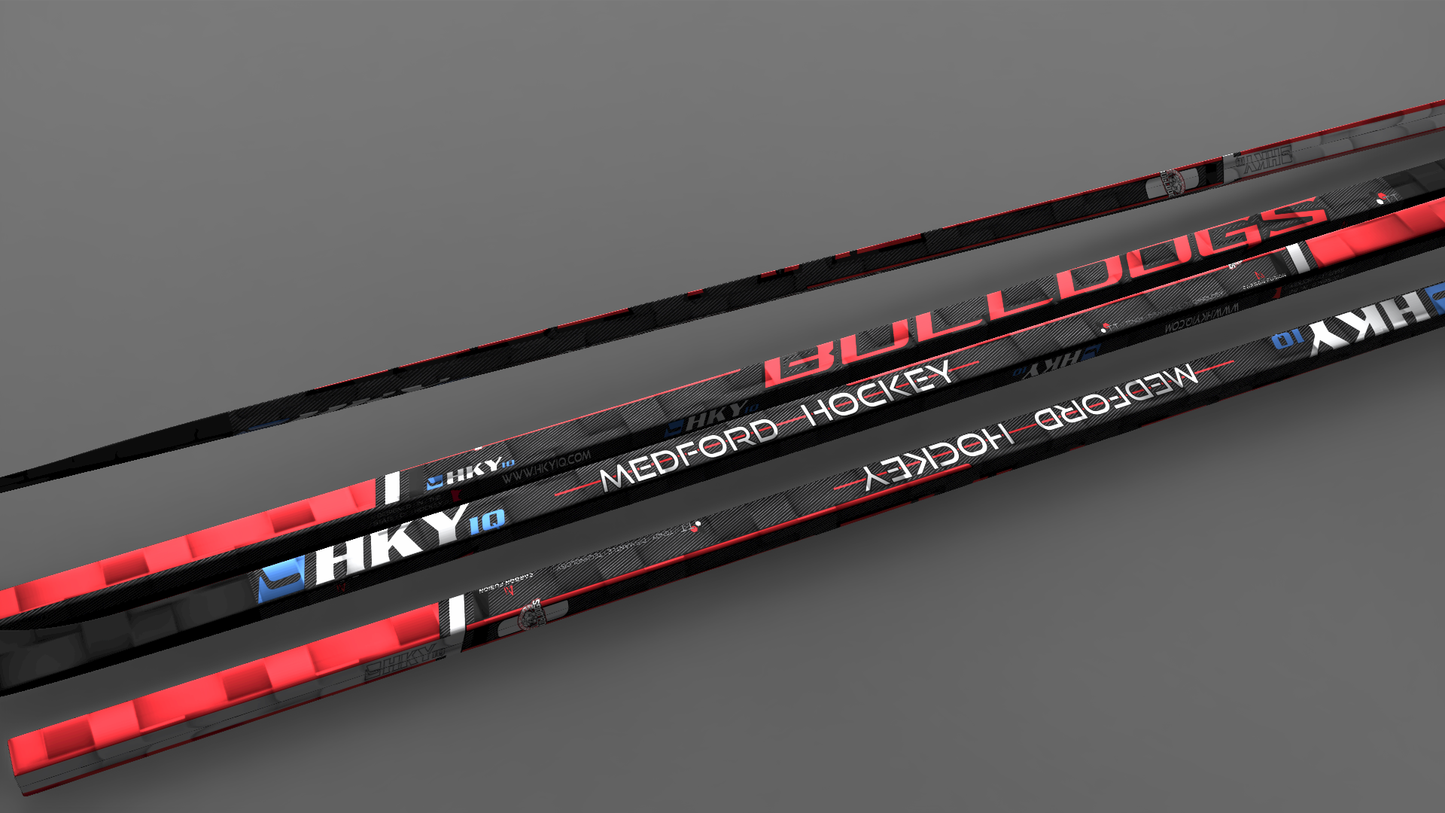 Preorder Youth Custom Medford Bulldogs Hockey Sticks