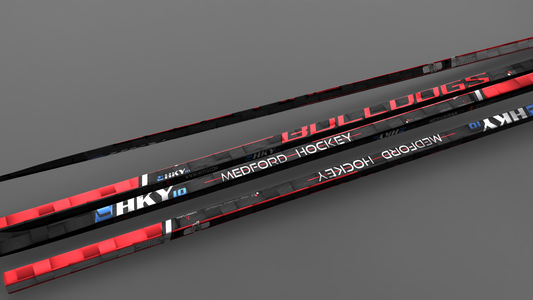 Preorder Junior Custom Medford Bulldogs Hockey Sticks