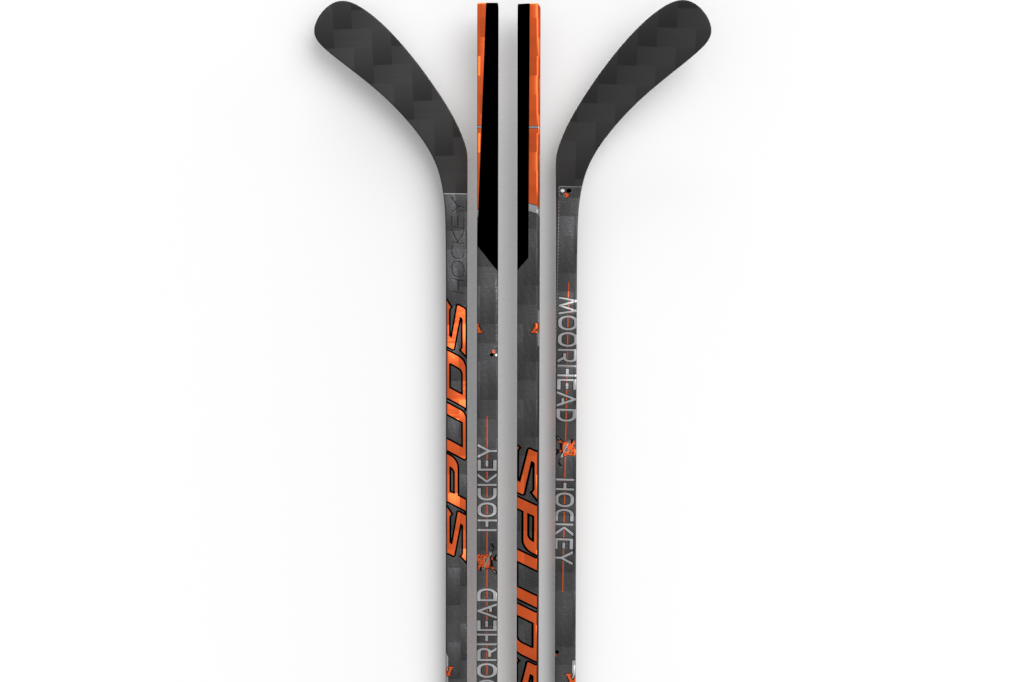 Preorder Youth Custom Moorhead Spuds Hockey Sticks