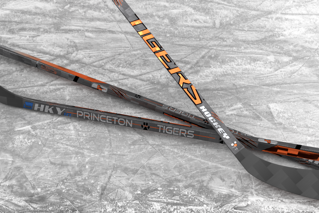 Preorder Youth Custom Princeton Tigers Hockey Sticks