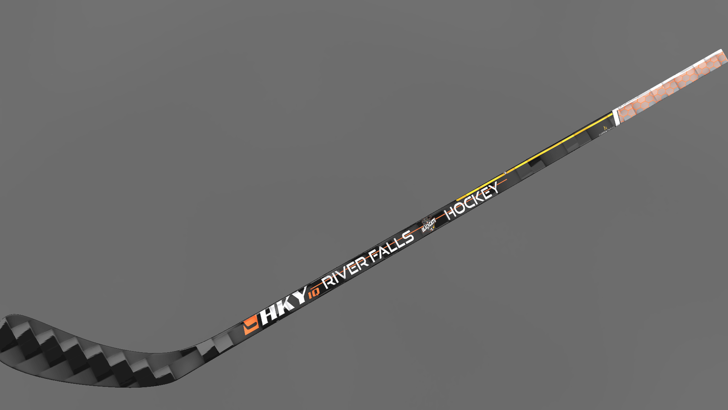 Preorder Youth Custom River Falls Blackcats Hockey Sticks