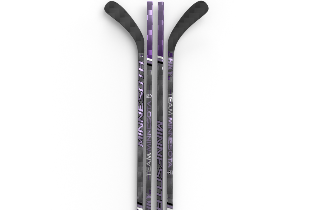 Preorder Junior Custom Team MN Hockey Sticks