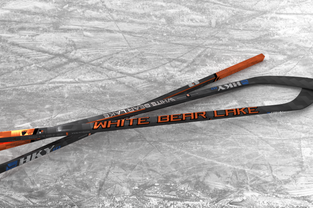 Preorder Youth Custom White Bear Lake Hockey Sticks