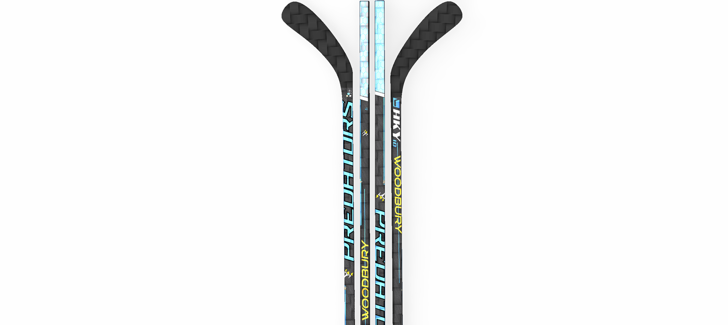 Preorder Youth Custom Woodbury Predators Hockey Sticks